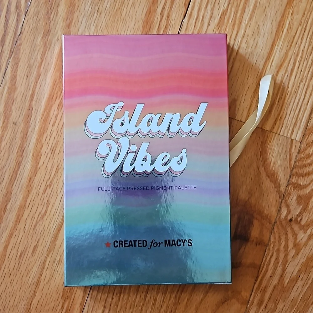 Island Vibes Full-Face Pressed Pigment Palette NWB